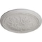 Ekena Millwork Luton Ceiling Medallion (Fits Canopies up to 1 1/8"), 15 3/4"OD x 5/8"P, Ultra Pure White CM16LUUWF - alternate 3